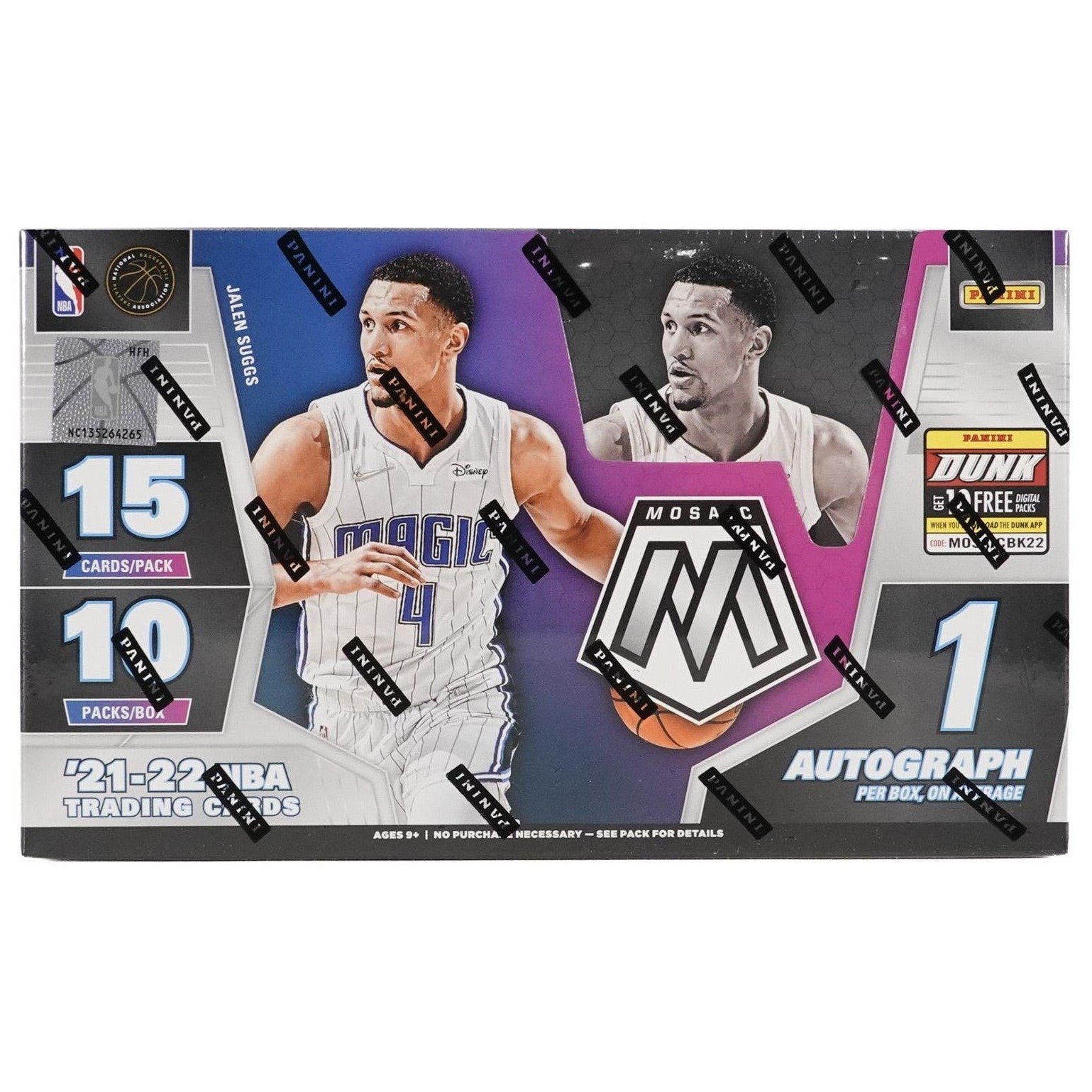 2021-22 Panini Mosaic Basketball Hobby Box 613297996996 - King Card Canada