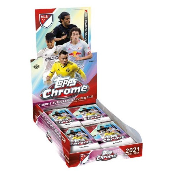 2021 Topps Chrome MLS Soccer Hobby Box 887521102525 - King Card Canada
