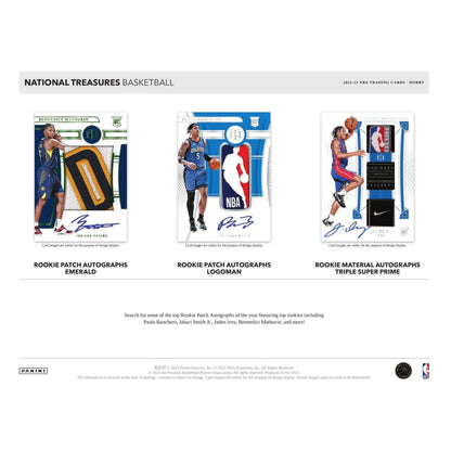 2022-23 Panini National Treasures Basketball Hobby Box 613297141775 - King Card Canada