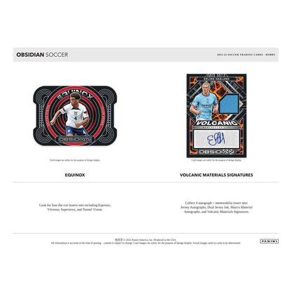 2022-23 Panini Obsidian Soccer Hobby Box 746134152375 - King Card Canada