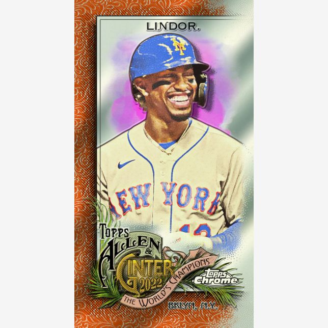 2022 Topps Chrome Allen & Ginter Baseball Hobby Box - King Card Canada