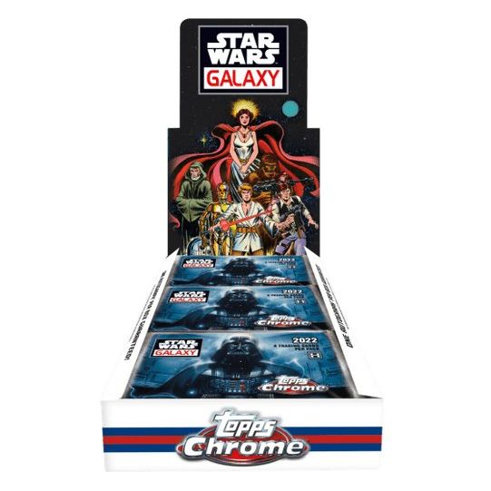 2022 Topps Chrome Star Wars Galaxy Hobby Box - King Card Canada