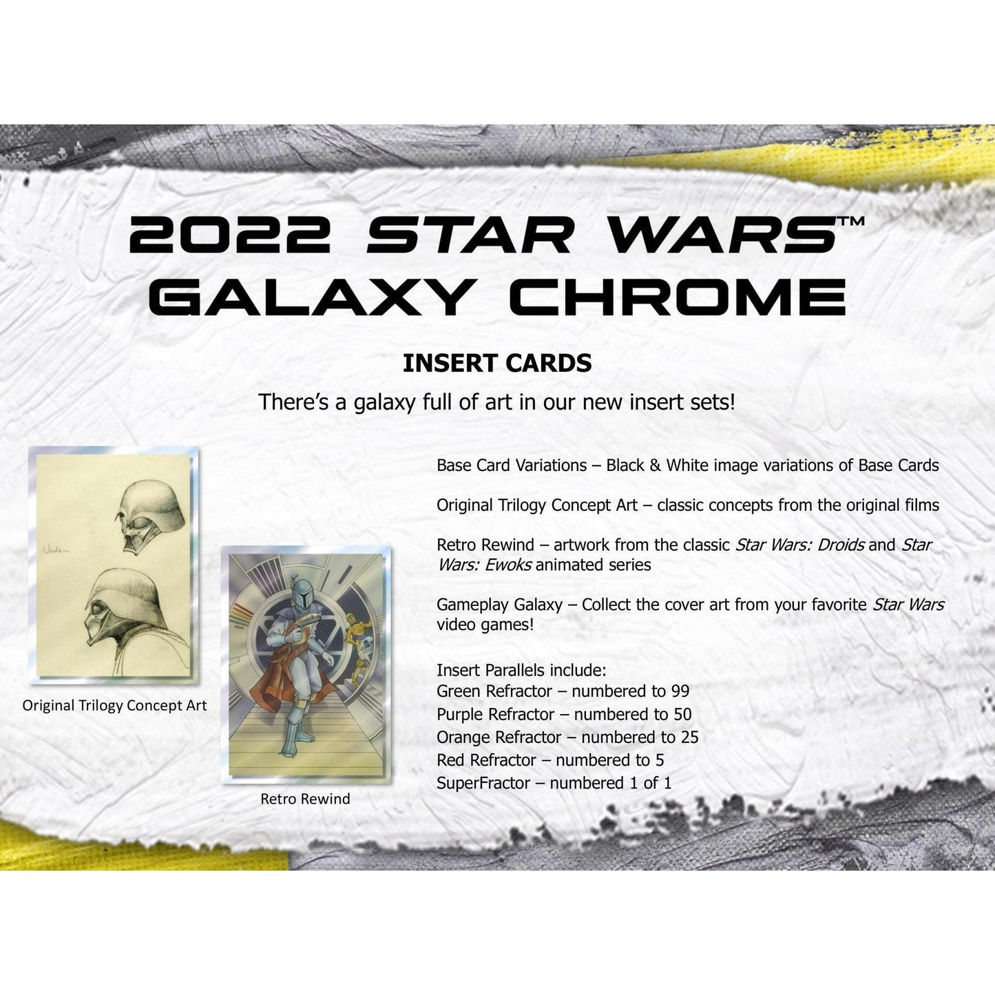 2022 Topps Chrome Star Wars Galaxy Hobby Box 887521114160 - King Card Canada