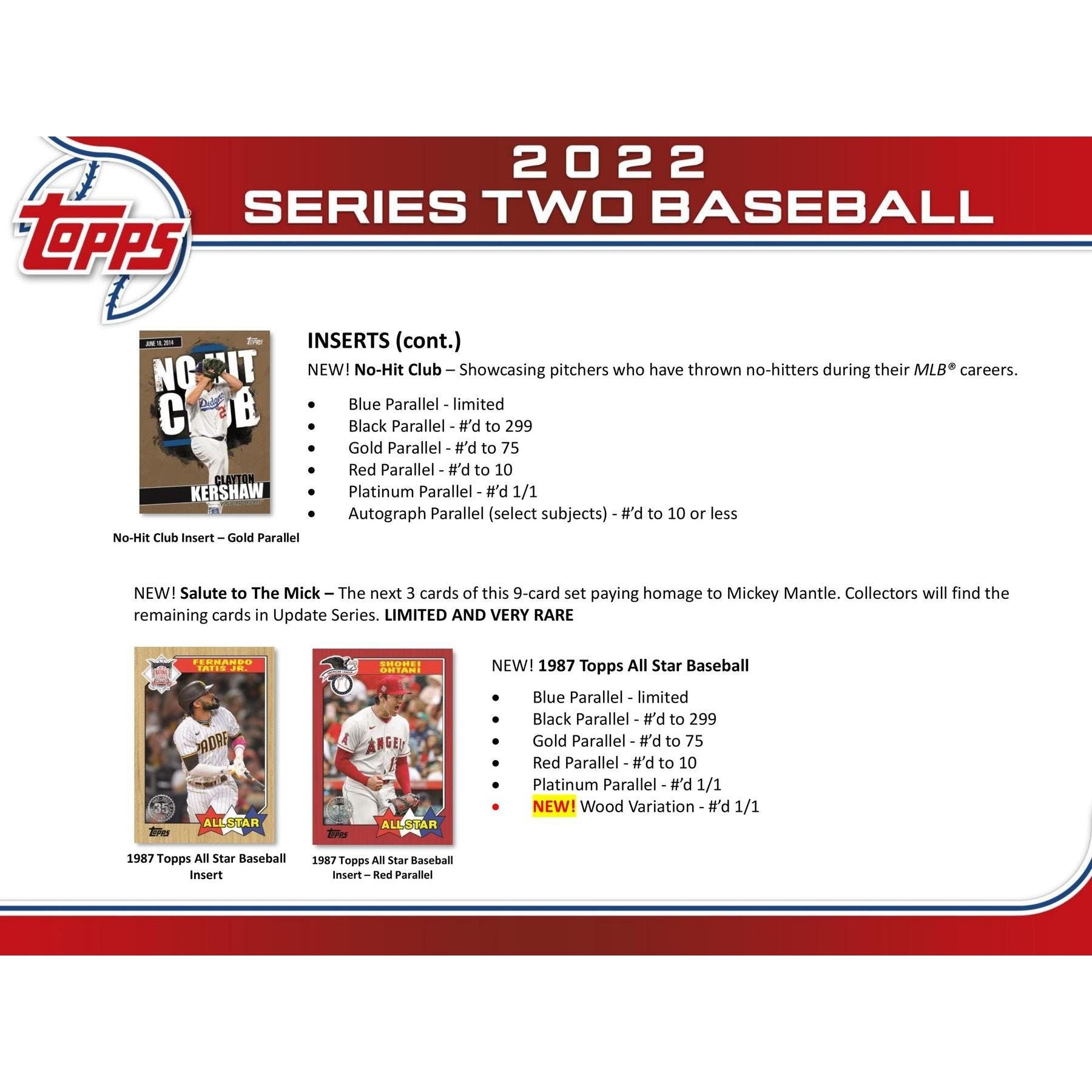 2022 Topps Series 2 Baseball Blaster Value Box 887521108497 - King Card Canada