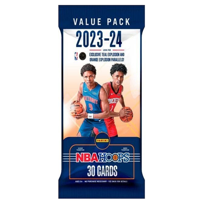 2023-24 Panini NBA Hoops Basketball Cello Value Fat Pack 746134150005 - King Card Canada