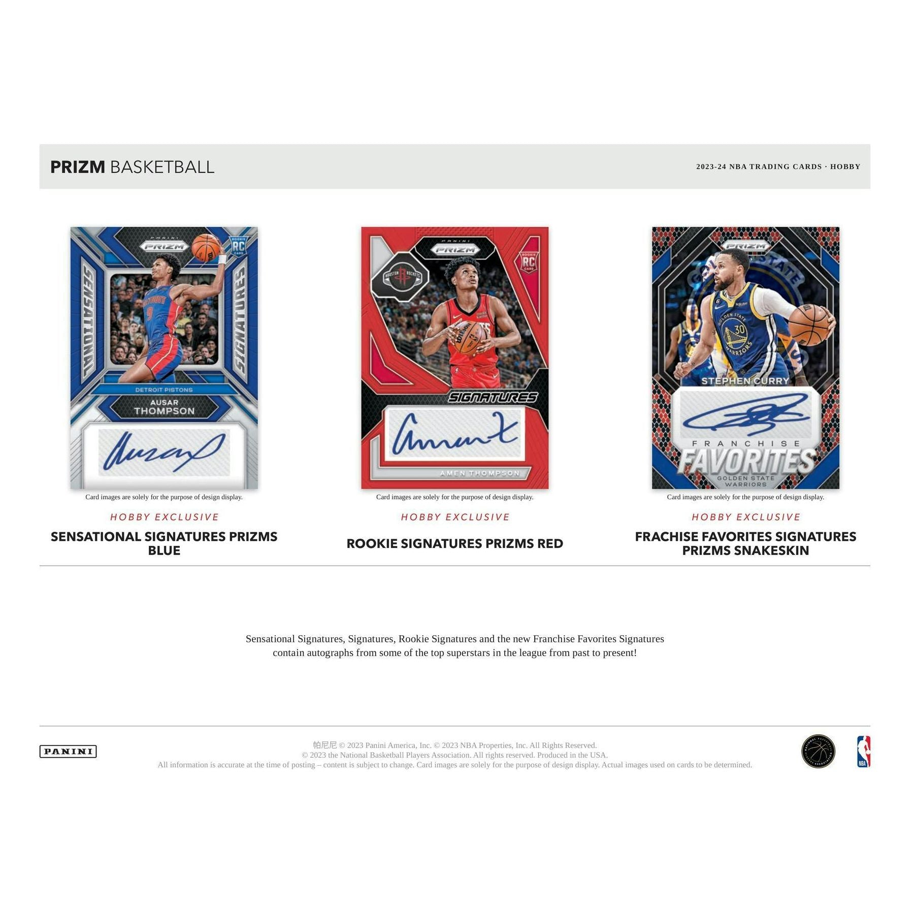 2023-24 Panini Prizm Basketball Hobby Box 746134150678 - King Card Canada