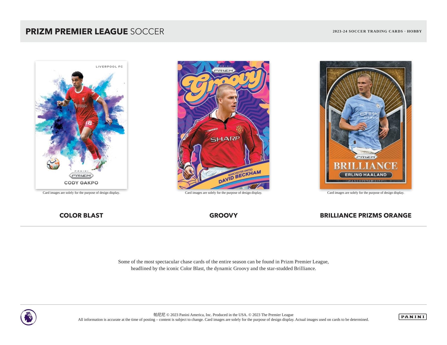 2023-24 Panini Prizm EPL English Premier League Soccer Hobby Box 746134152641 - King Card Canada