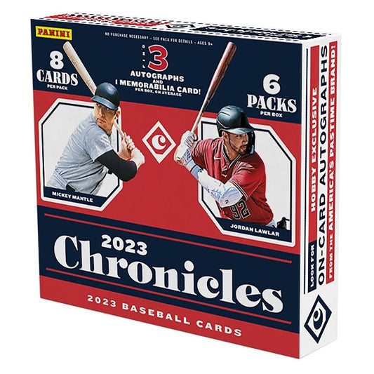 2023 Panini Chronicles Baseball Hobby Box 746134153587 - King Card Canada