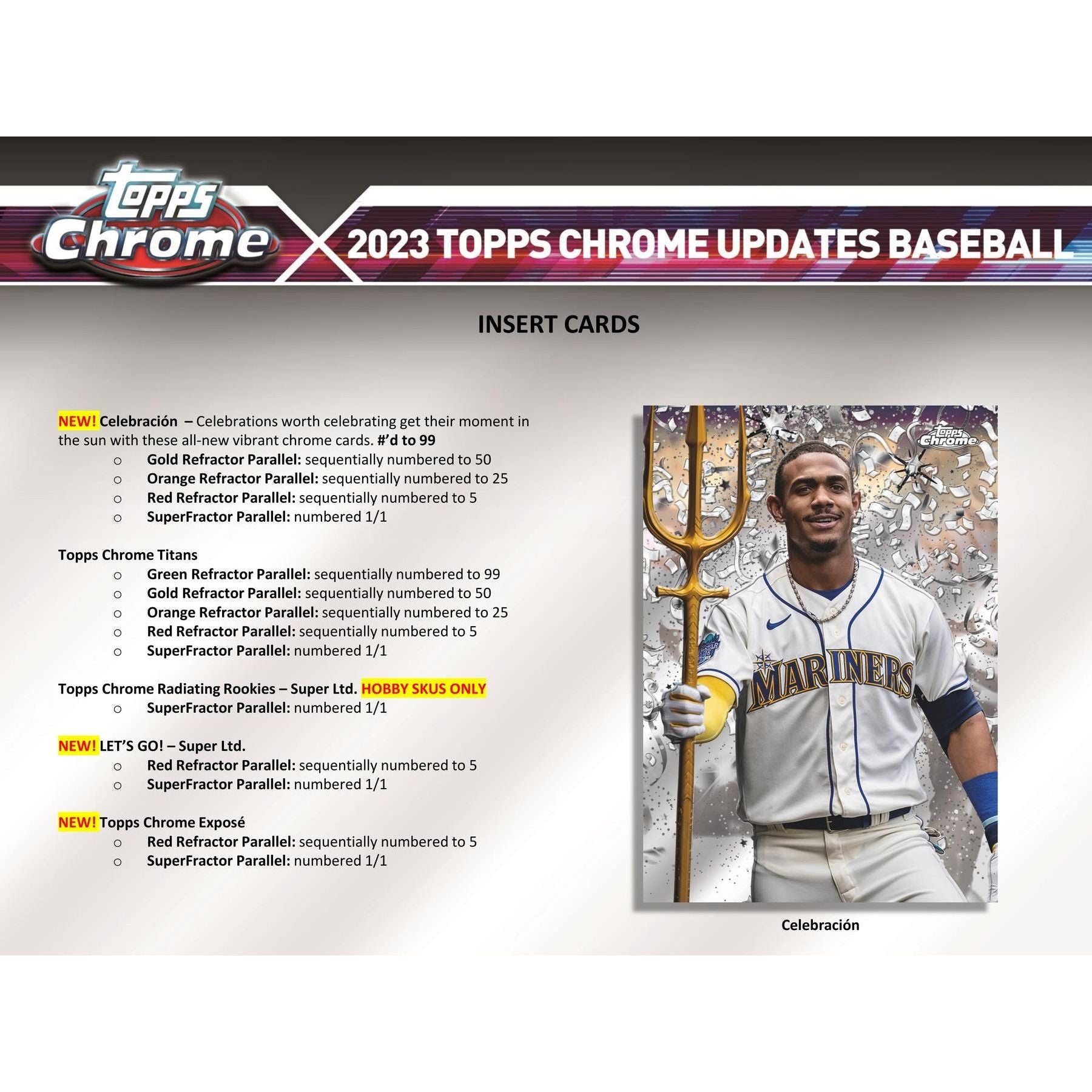 MLB 2023 TOPPS CHROME BLACK HOBBY - トレーディングカード