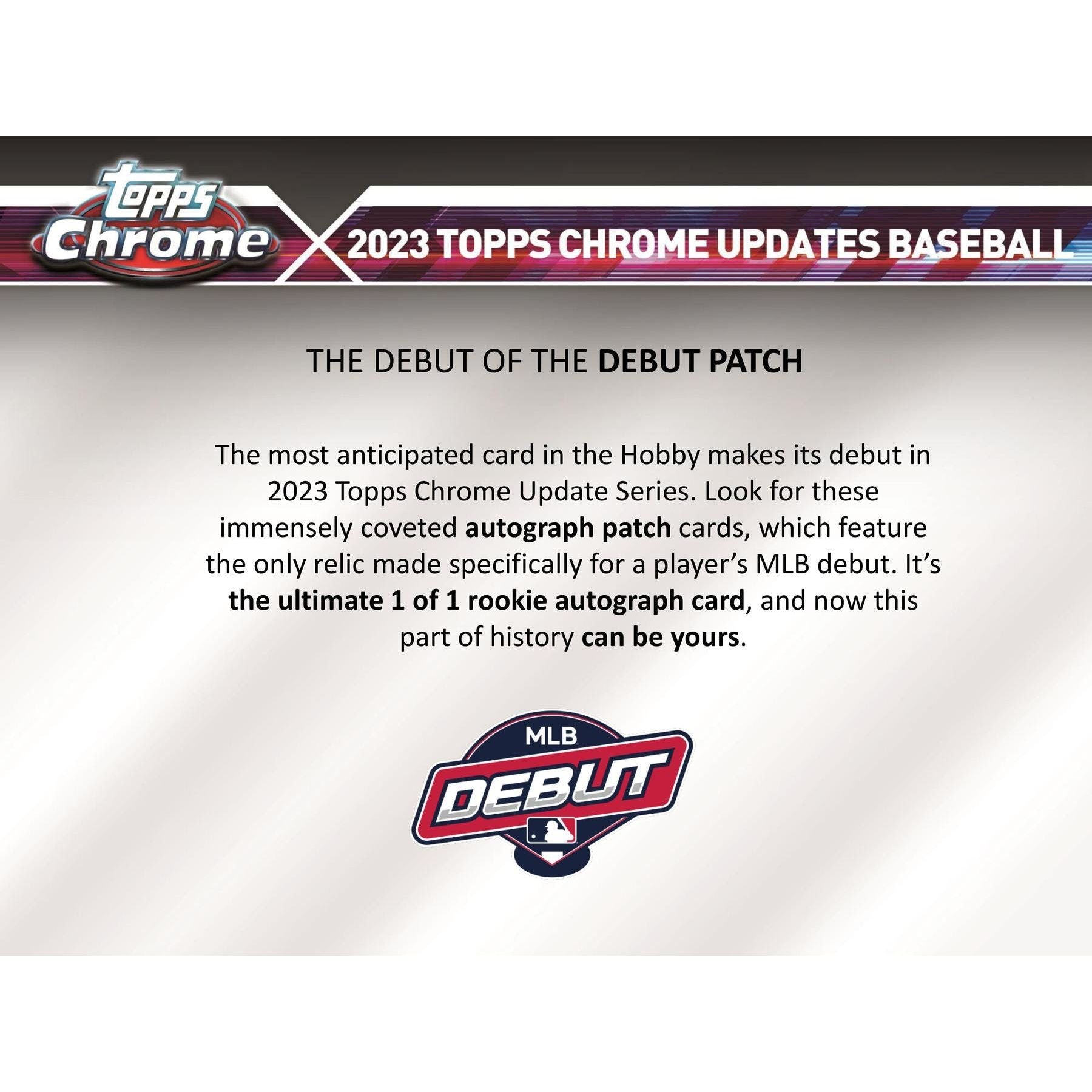 UPDATED!! 2023 Topps Chrome Baseball YOU PICK CARDS