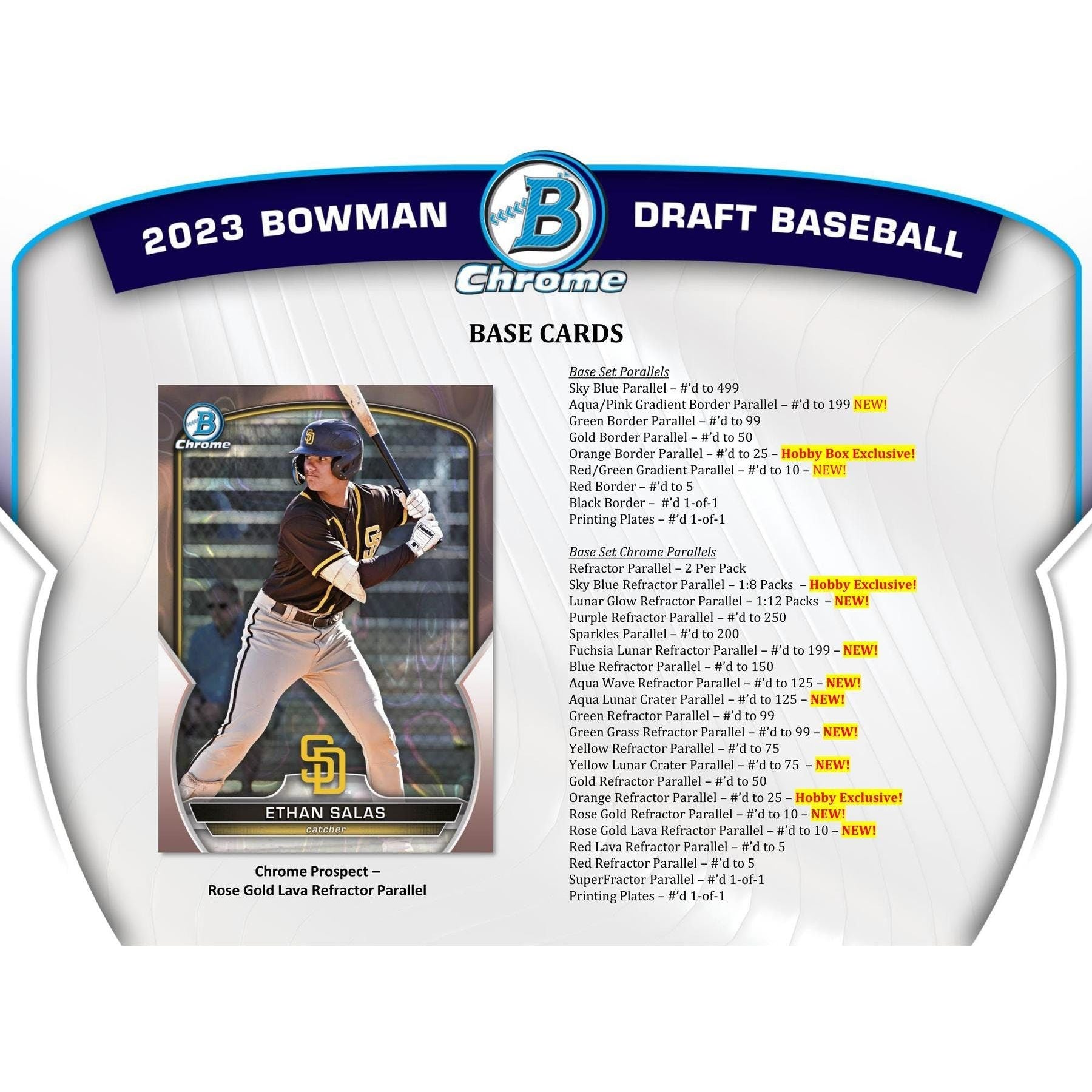2023 Topps Bowman Draft Baseball Hobby Jumbo Box - King Card