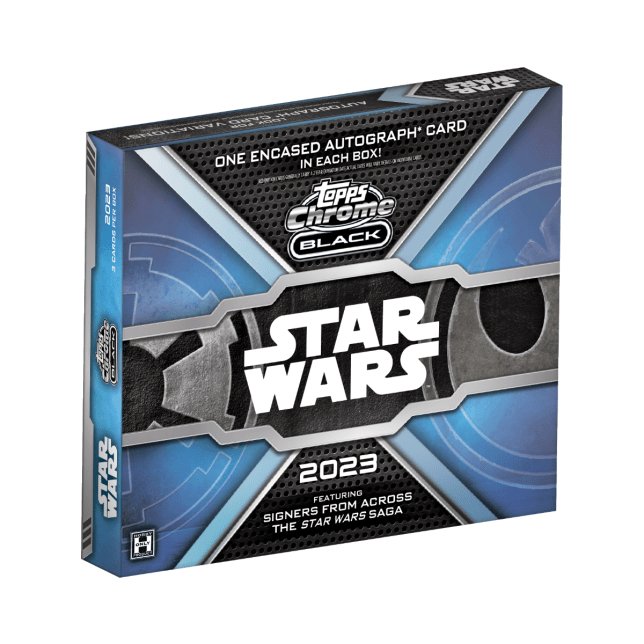 2023 Topps Chrome Black Star Wars Hobby Box at King Card Canada