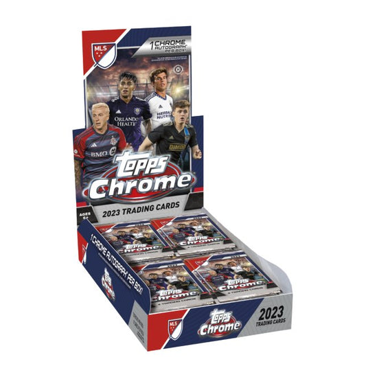 2023 Topps Chrome MLS Major League Soccer Hobby Box 887521120659 - King Card Canada