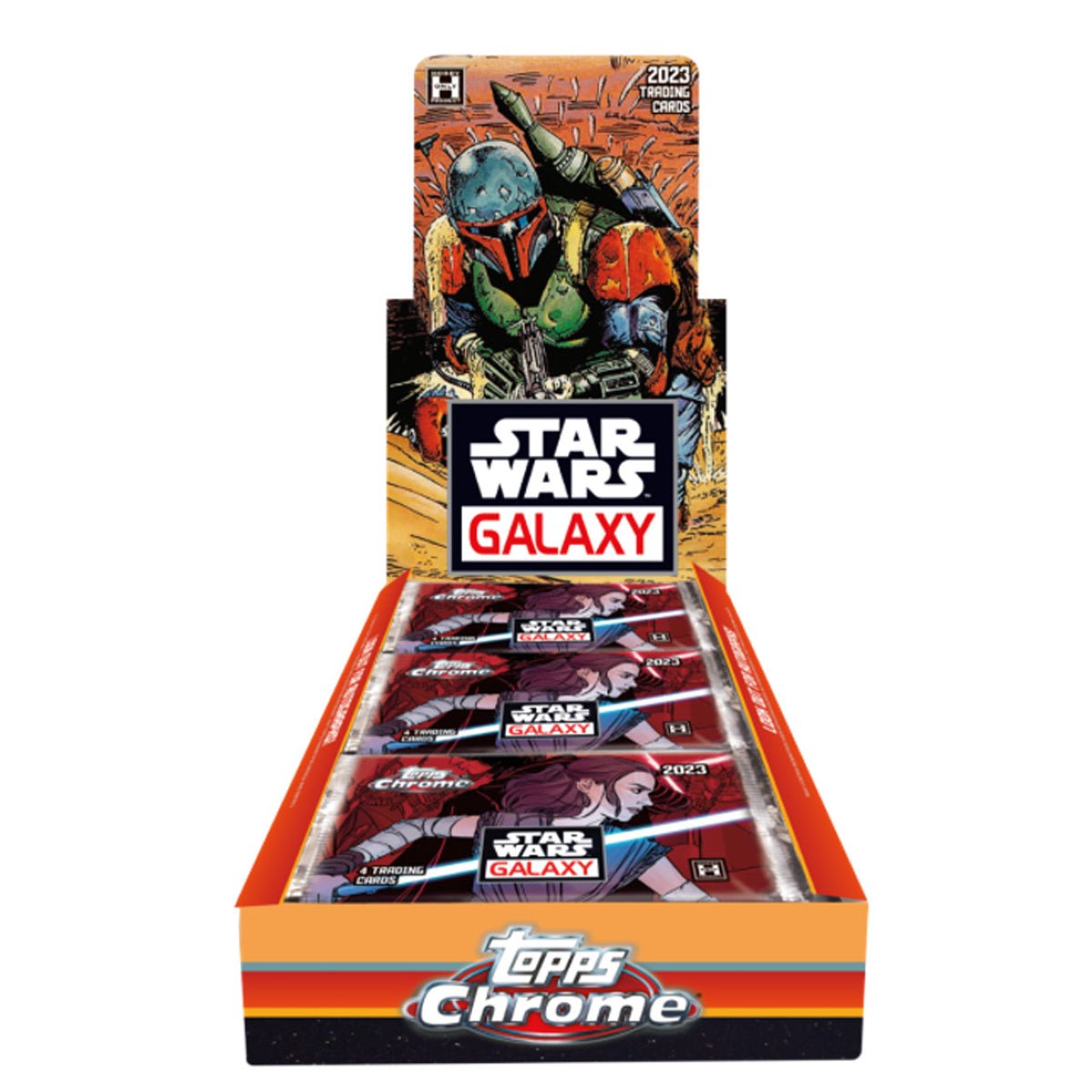 2023 Topps Chrome Star Wars Galaxy Hobby Box 887521120536 - King Card Canada