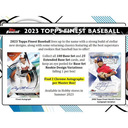 2023 Topps Finest Baseball Master Hobby Box - King Card Canada