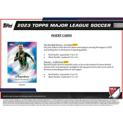 2023 Topps MLS Major League Soccer Blaster Value Box 887521115761 - King Card Canada