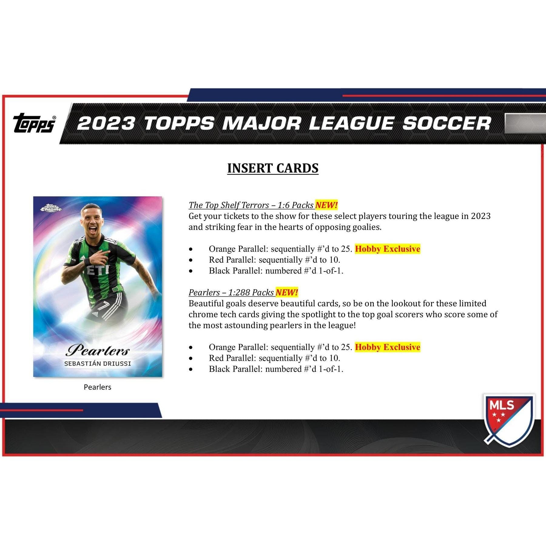 2023 Topps MLS Major League Soccer Hobby Box - King Card Canada