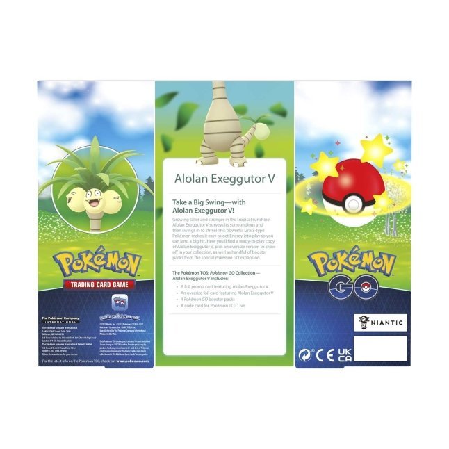 Pokemon GO Collection (Alolan Exeggutor V) - King Card Canada
