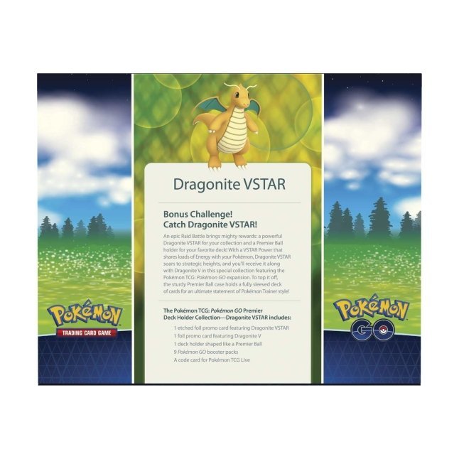 Pokemon GO Premier Deck Holder Collection (Dragonite VSTAR) - King Card Canada