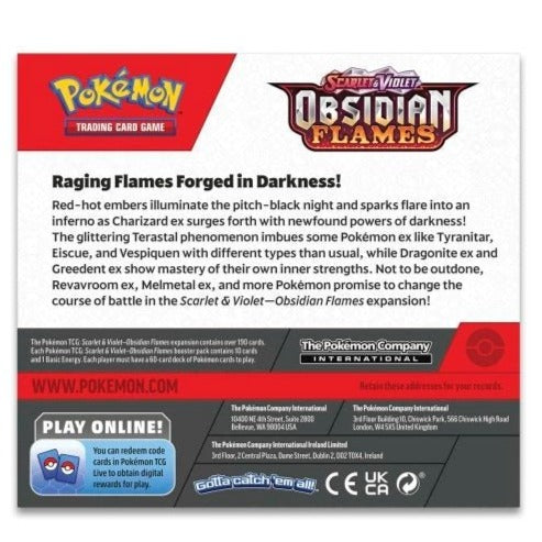 Pokemon Obsidian Flames Booster Box at King Card Canada