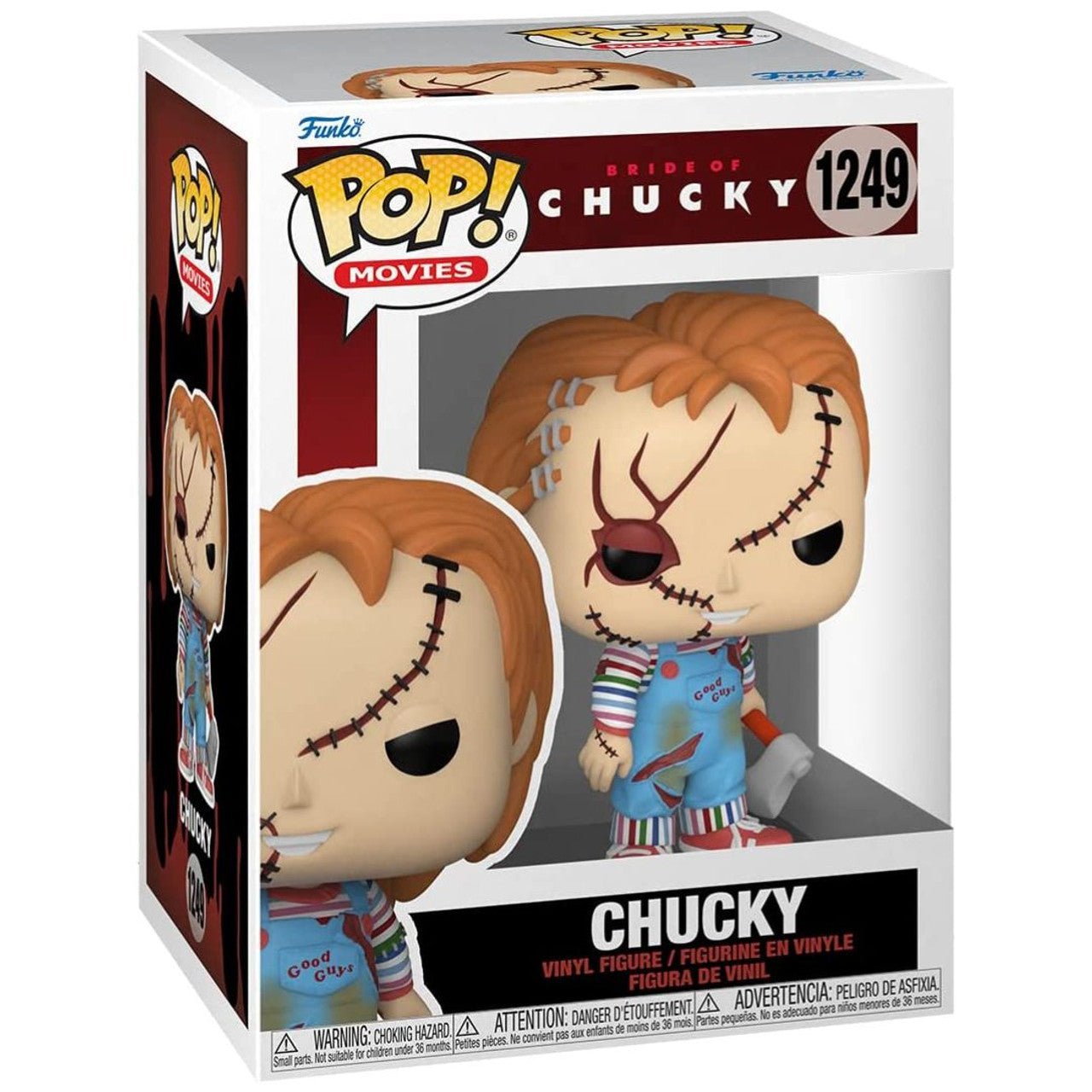 Funko POP! Movies #1249 (Bride of Chucky) - Chucky - King Card Canada