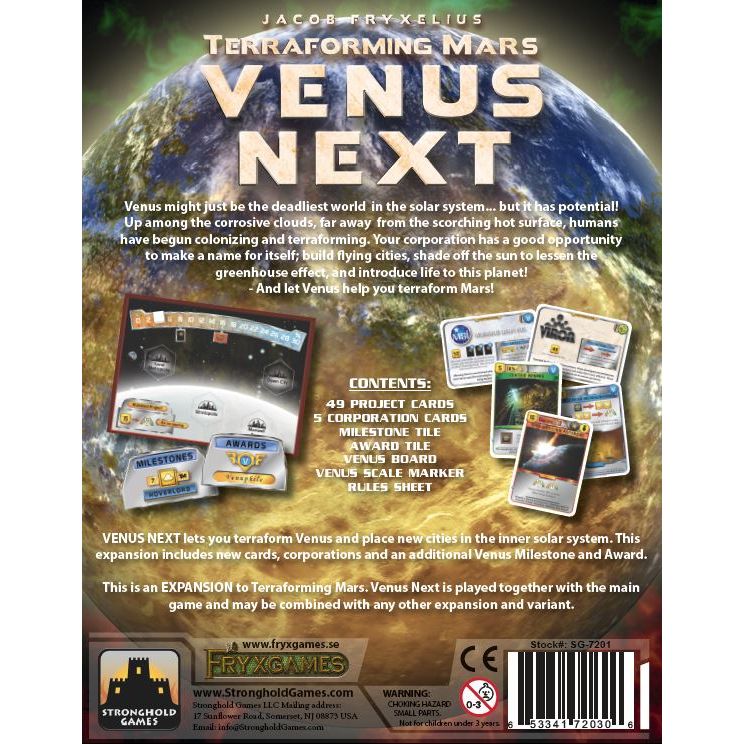 Terraforming Mars: Venus Next (Expansion) - King Card Canada
