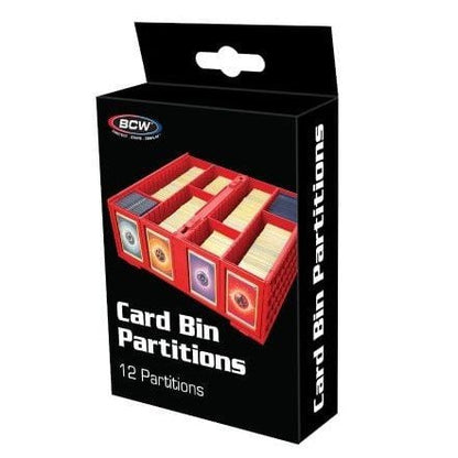BCW Collectible Card Storage Bin Partitions (12 Dividers) 722626016486 - King Card Canada