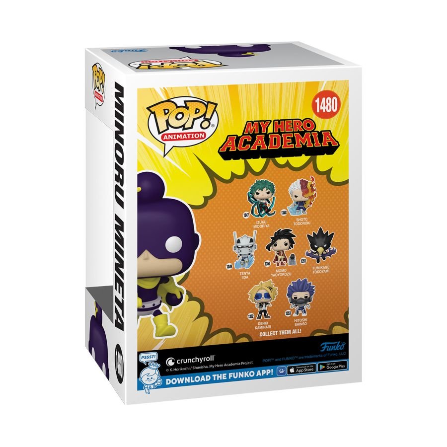 Funko POP! Animation #1480 (My Hero Academia) - Minoru Mineta 889698770224 - King Card Canada