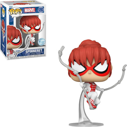 Funko POP! Marvel #1293 (Special Edition Bobblehead) - Spinneret 889698745277 - King Card Canada