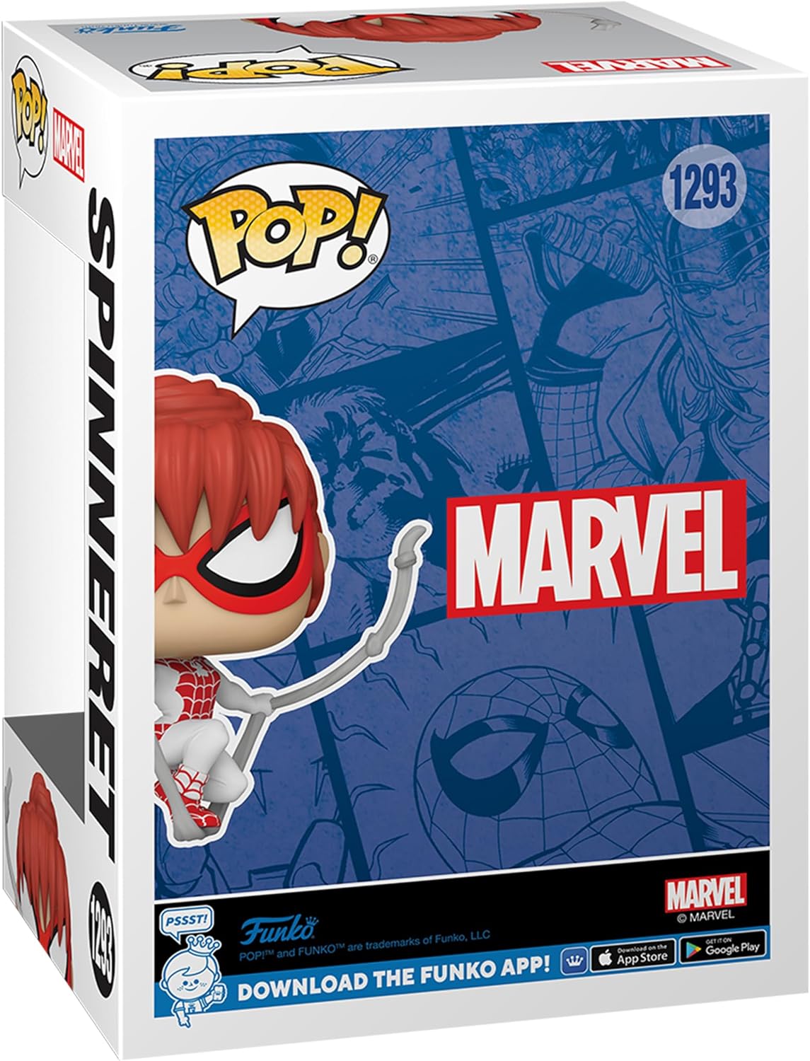 Funko POP! Marvel #1293 (Special Edition Bobblehead) - Spinneret 889698745277 - King Card Canada