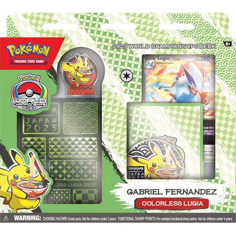 Pokemon 2023 World Championships Deck Bundle [PRE-ORDER - 03/01/2024] 0820650856037 - King Card Canada