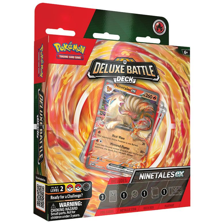 Pokemon Deluxe Battle Deck (Ninetales EX) [PRE-ORDER - 03/22/2024] 0820650856006 - King Card Canada