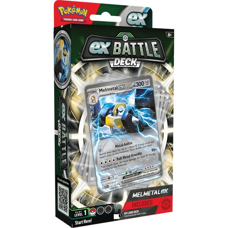 Pokemon EX Battle Deck (Melmetal EX) [PRE-ORDER - 04/05/2024] 0820650855917 - King Card Canada