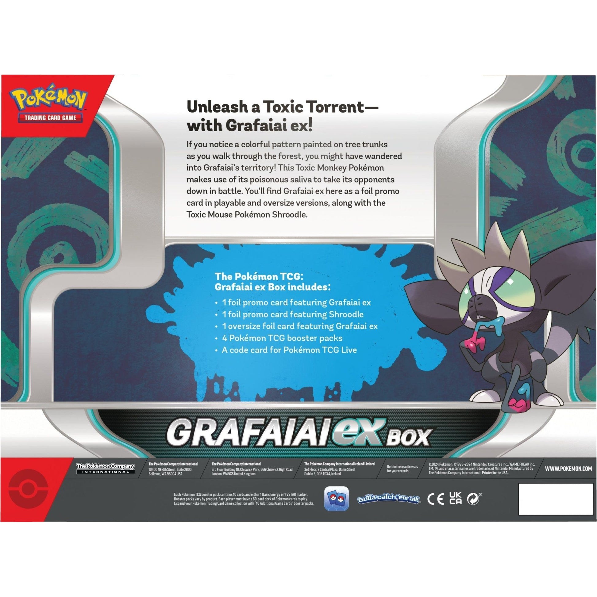 Pokemon EX Box (Grafaiai) [PRE-ORDER - 04/05/2024] 0820650854446 - King Card Canada