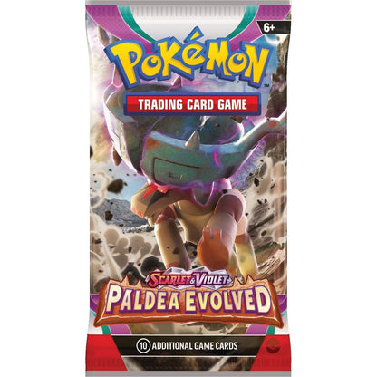 Pokemon Paldea Evolved Booster Pack 0820650853494 - King Card Canada