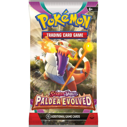 Pokemon Paldea Evolved Booster Pack 0820650853494 - King Card Canada