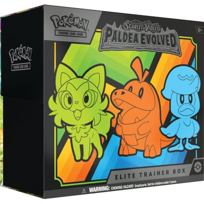 Pokemon Paldea Evolved Elite Trainer Box 0820650853661 - King Card Canada