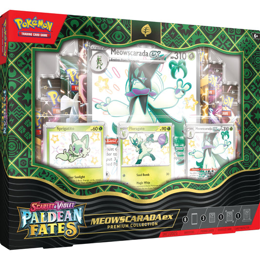 Pokemon Paldean Fates EX Premium Collection (Meowscarada) [PRE-ORDER - 02/29/2024] 0820650856341 - King Card Canada