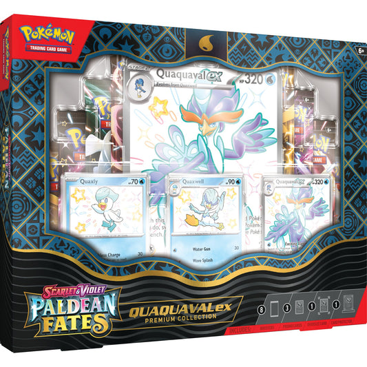 Pokemon Paldean Fates EX Premium Collection (Quaquaval) [PRE-ORDER - 02/29/2024] 0820650856341 - King Card Canada