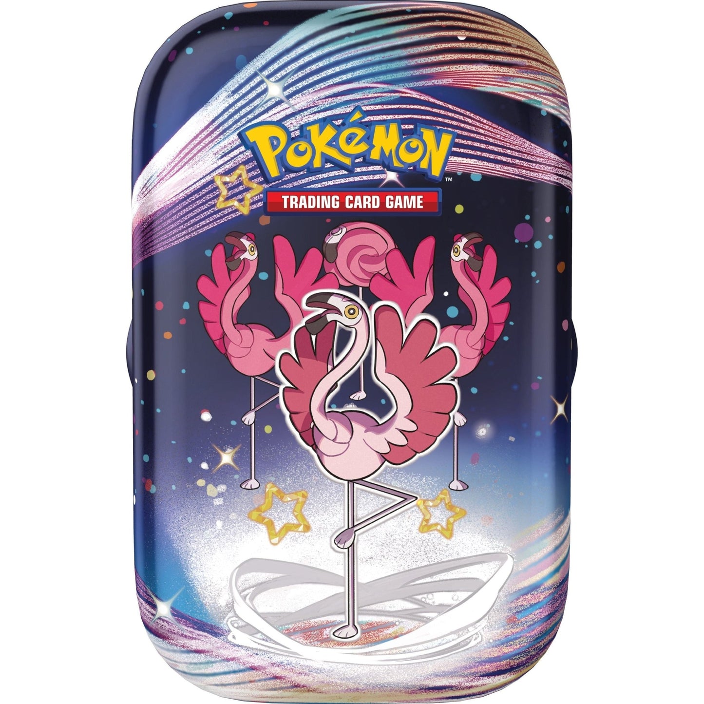 Pokemon Paldean Fates Mini Tin (Flamigo) at King Card Canada