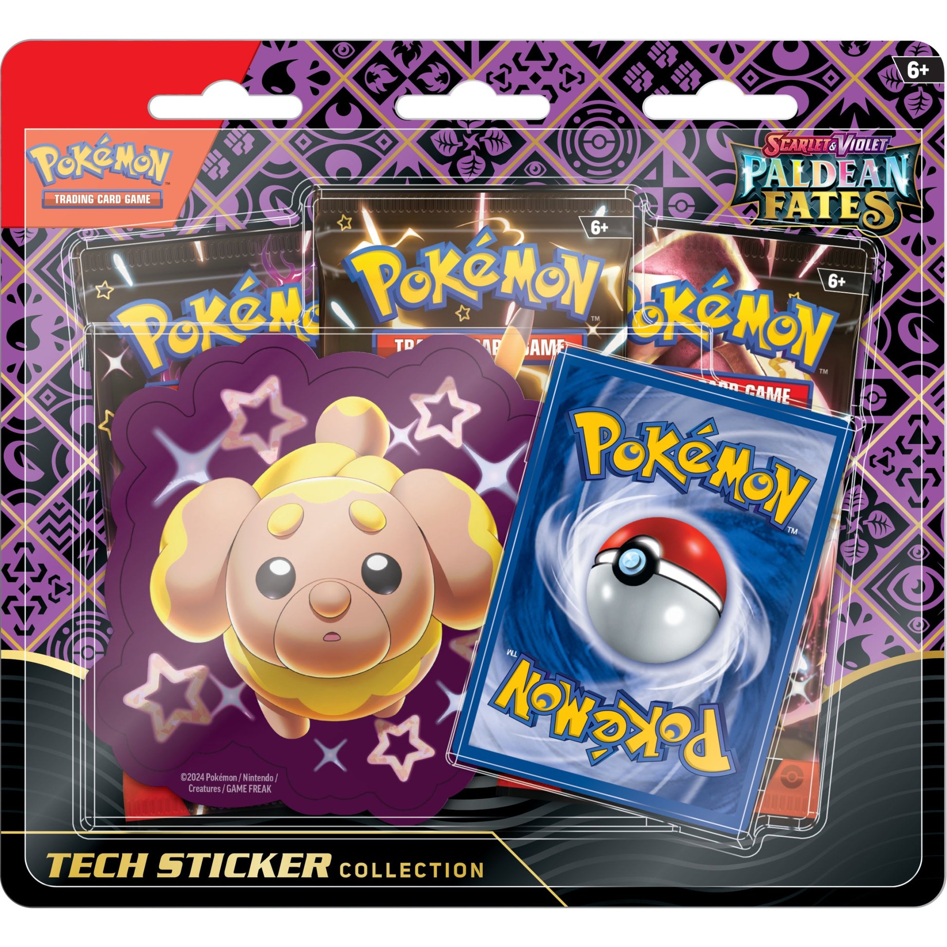 Pokemon Paldean Fates Tech Sticker Collection (Fidough) [PRE-ORDER - 01/26/2024] 0820650856136 - King Card Canada