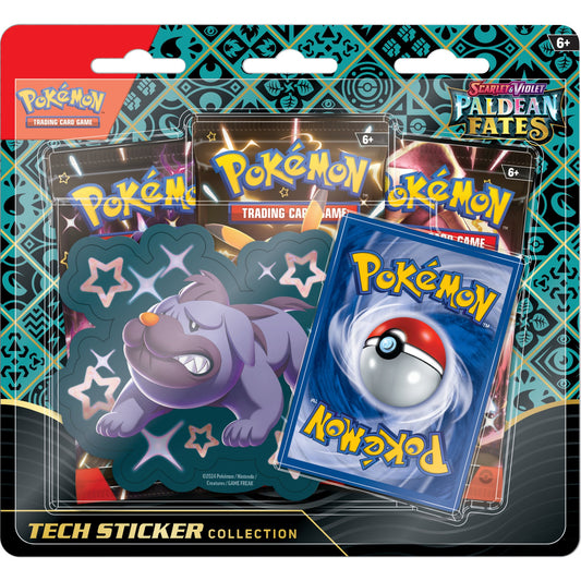 Pokemon Paldean Fates Tech Sticker Collection (Maschiff) [PRE-ORDER - 01/26/2024] 0820650856136 - King Card Canada