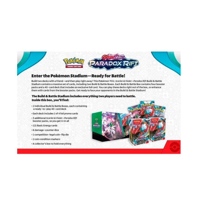 Pokemon Paradox Rift Build & Battle Stadium 820650854224 - King Card Canada