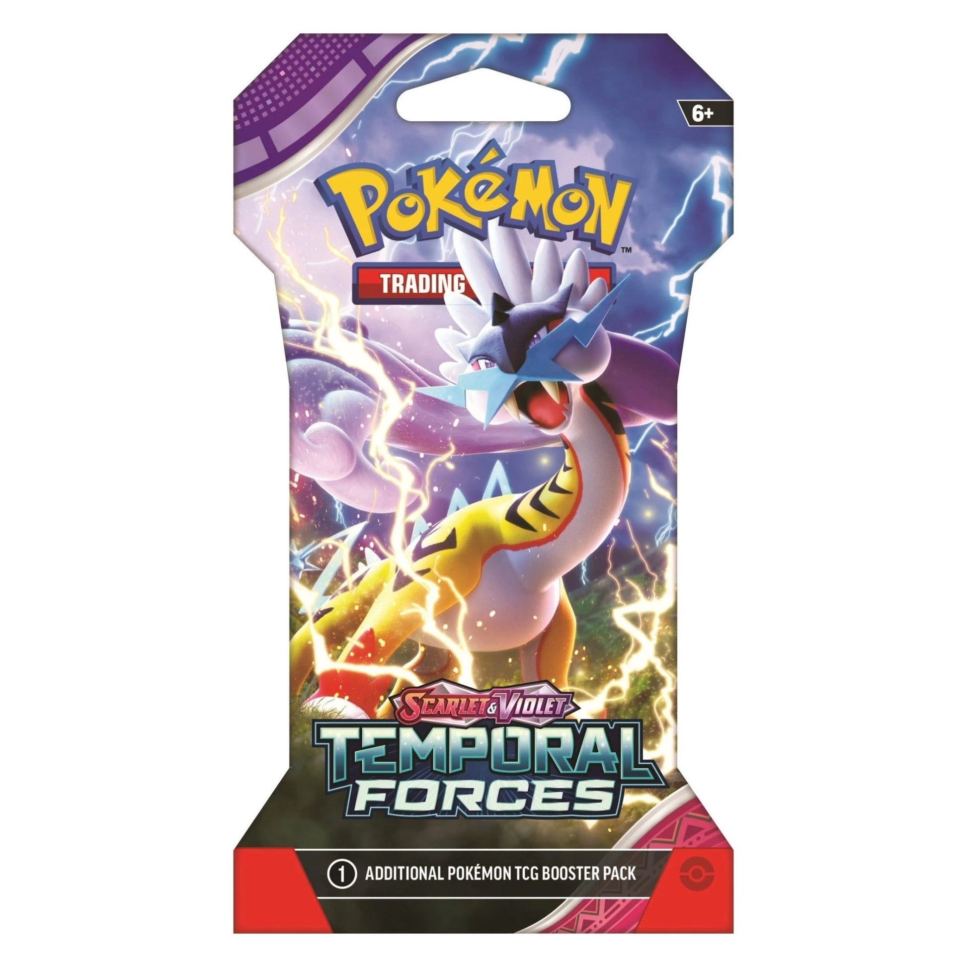 Pokemon Temporal Forces Bundle of 4 Sleeved Booster Packs (1 of each design) [PRE-ORDER - 03/22/2024] 0820650856426