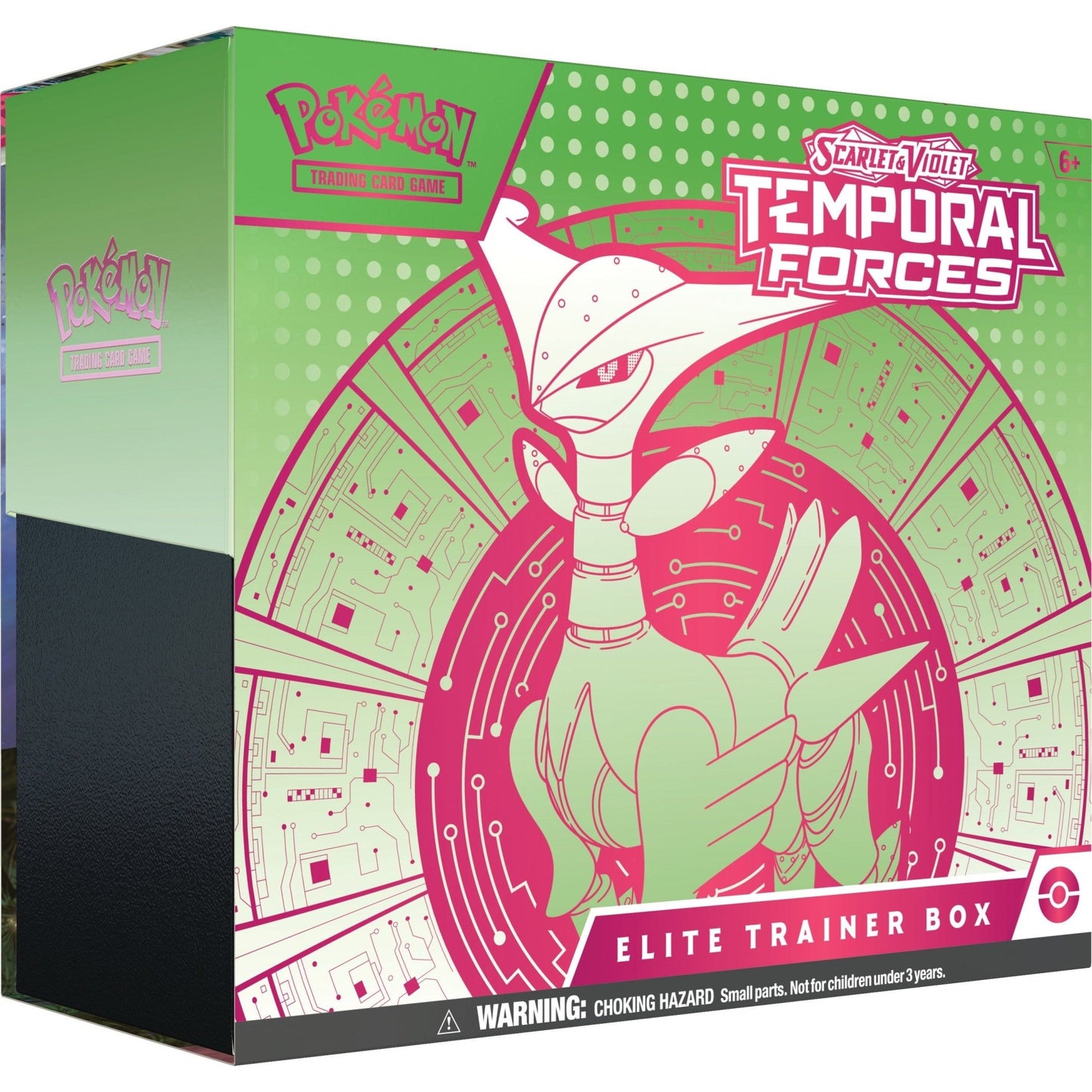 Pokemon Temporal Forces Elite Trainer Box Bundle (Walking Wake & Iron Leaves) [PRE-ORDER - 03/22/2024] 0820650856570