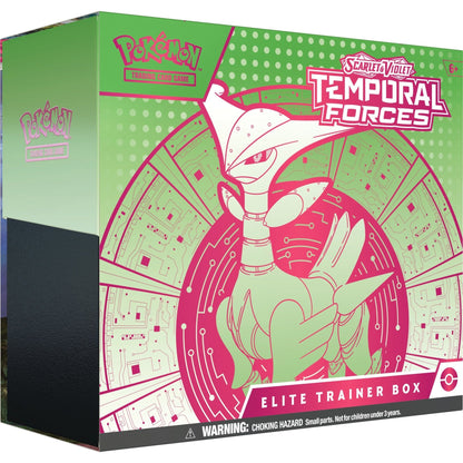 Pokemon Temporal Forces Elite Trainer Box (Iron Leaves) [PRE-ORDER - 03/22/2024] 0820650856570 - King Card Canada