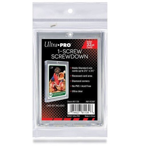 Ultra Pro 1-Screw Screwdown Card Holder 074427811396 - King Card Canada