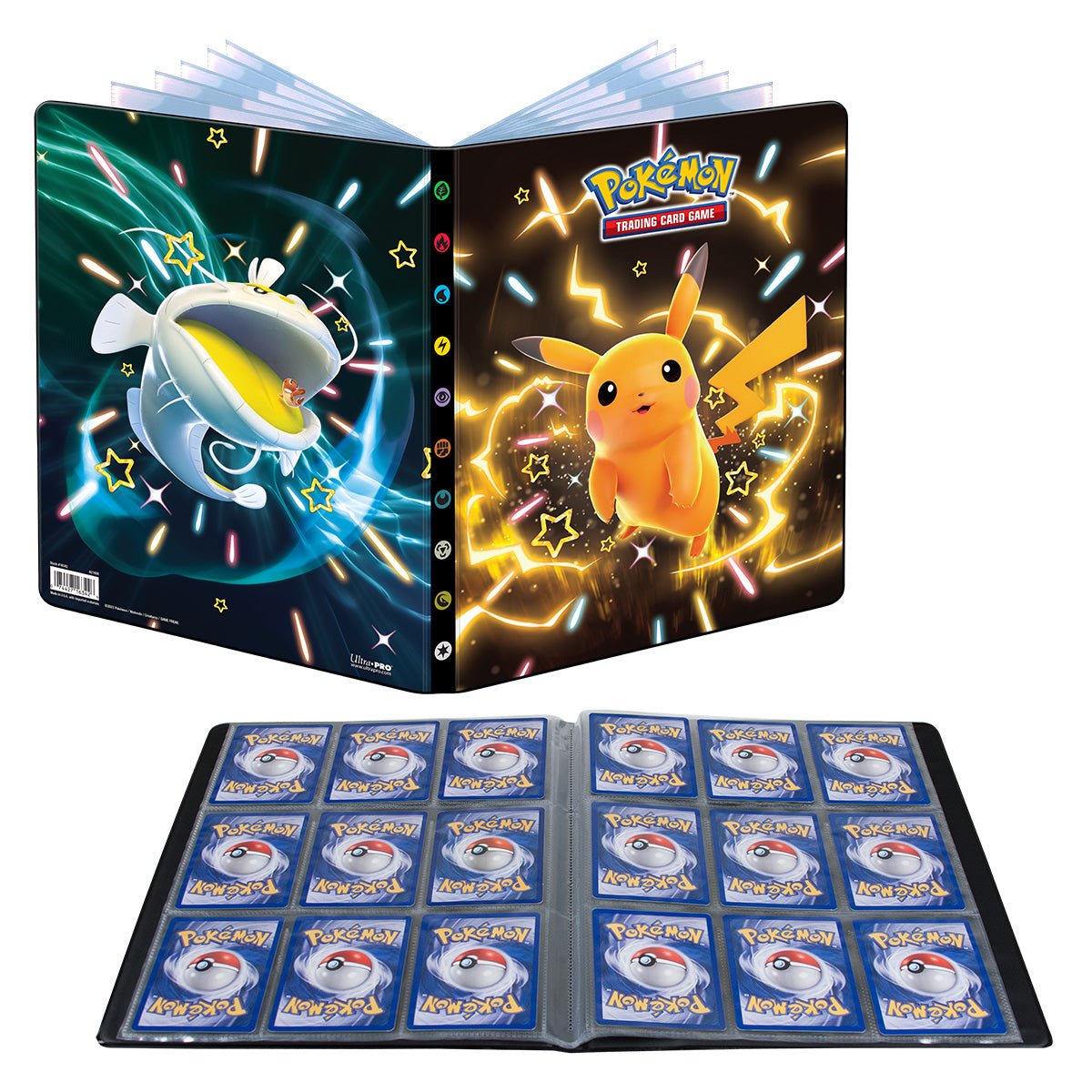 Ultra Pro Pokemon 9-Pocket Portfolio (Paldean Fates) 074427163426 - King Card Canada