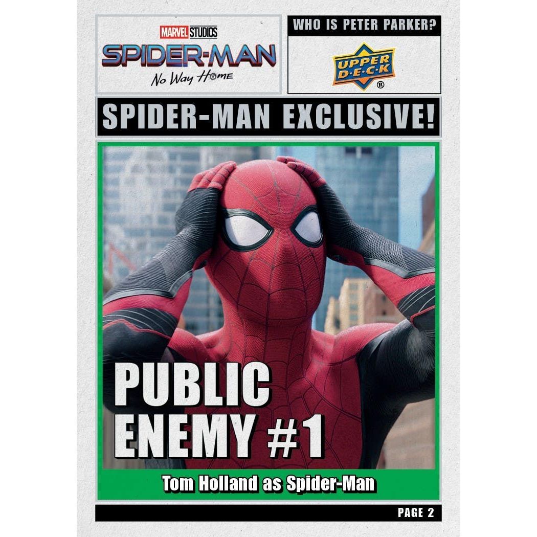 Upper Deck Spider-Man: No Way Home Trading Cards Blaster Box